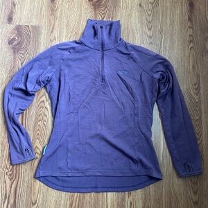 Women's Purple Quarter-Zip Top